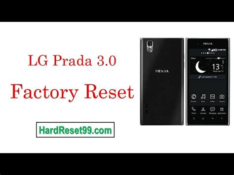 How to Hard Reset LG Prada 3 0 and Forgot Password 